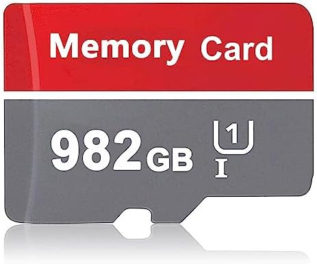 Carte Micro SD 982 Go Micro SD Card 982 Go Carte SD Haute Vitesse Carte Mémoire pour Smartphone/Camera/Drone/Dash Cam Fiche Technique et Prix au Maroc