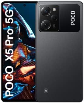 Xiaomi Smartphone Poco X5 Pro Double Nano SIM 5G 6.67" 256 Go Noir Fiche Technique et Prix au Maroc