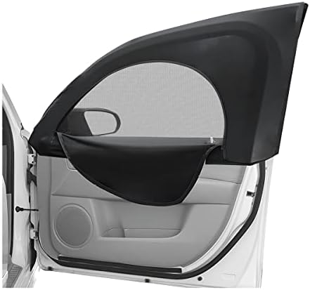 CGEAMDY 2 Pièces Pare-Soleil Voiture Bébé, pour La Protection de La Vie Privée Bloquer Les Rayons UV, Protection Solaire Enfants et Animaux Pare-Soleil Vitres pour Toutes Les Voitures (Fenêtre Avant) Fiche Technique et Prix au Maroc