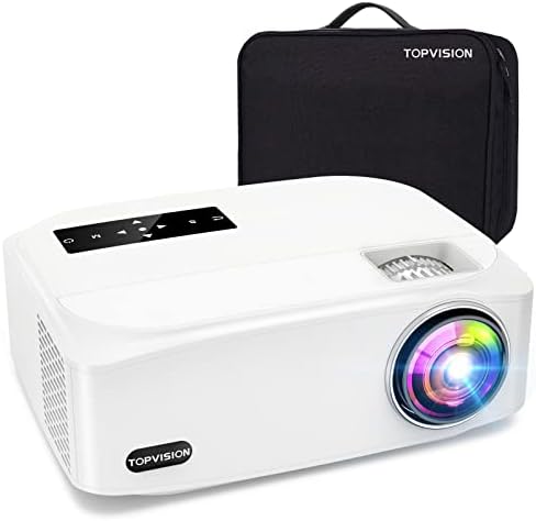 Rétroprojecteur Portable, 9500 Lumen avec 150 000 Heures Vidéoprojecteur 1080P Natif Full HD, Supporte 4K 350" Domicile/Professionnel pour Smartphone/PC/TV Box/PS4/PPT/EXCELAvis, Fiche Technique et Prix au Maroc