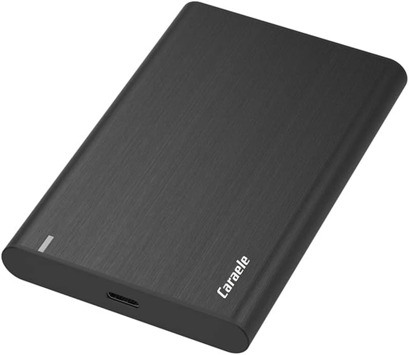 Caraele Disque dur externe portable 500 Go USB-C USB 3.1 Stockage HDD ultrarapide mobile pour PC, Mac, ordinateur de bureau, ordinateur portable, MacBook, Chromebook, Xbox One, Xbox 360, PS4 (Noir)
 Fiche Technique et Prix au Maroc