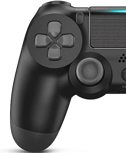 ZAROBO Manette de jeu Bluetooth sans fil, manette de jeu compatible pour console PS4 avec mini indicateur LED/double vibration/pavé tactile/capteur à six axes/haut-parleur Fiche Technique et Prix au Maroc