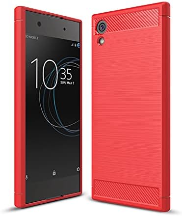 Case Tablet PC Étui de protection pour Sony Xperia XA1 Étui Fibre de carbone Texture antichoc TPU Case anti-chocs Résistant au choc Téléphone mobile Étui de protection Tablet Couverture arrière Fiche Technique et Prix au Maroc