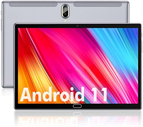 Tablette 10 pouces Android 11 Tablette 2023 Dernière mise à jour 4G Téléphone Tablette 64 Go + 4 Go de stockage Processeur Octa-Core, Appareil photo 13 MP, Double emplacement pour carte SIM, 128 Go Expand Support, GPS, WiFi, Bluetooth, 1080P HD (Gris)
 Fiche Technique et Prix au Maroc