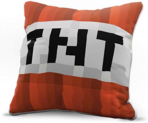 Jay Franco Minecraft Decorative Pillow Cover TNT Fiche Technique et Prix au Maroc