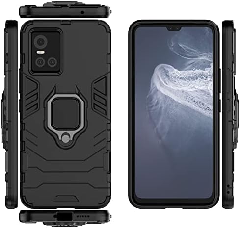 Case Tablet PC Compatible avec la Coque de téléphone Vivo S10 5G, étui Fin avec béquille PC et Coque en TPU avec Support. Tablet Couverture arrière (Color : Svart) Fiche Technique et Prix au Maroc