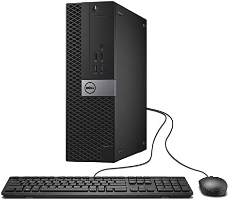 Ordinateur de bureau Dell Optiplex 3050 SFF, Intel Quad Core i5-6500 jusqu'à 3,6 GHz, 16 Go DDR4, 256 Go SSD, WiFi, prise en charge 4K, DP, HDMI, Windows 10 Pro 64 bits anglais/espagnol/français (renouvelé)
 Fiche Technique et Prix au Maroc