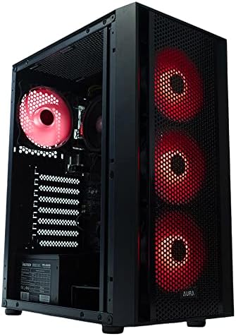 | Ordinateur de Bureau Gaming Ryzen 5 5600G | Ram 32 Go 3200 | Ssd M.2 NVMe 1000 Go | Windows 11 Pro | Pc de Bureau, 6 cœurs, jusqu'à 4,40 GHz - Inventive R300 Fiche Technique et Prix au Maroc