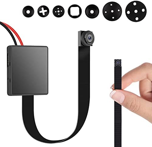 Caméra Espion 1080p Mini caméra Espion cachée avec caméra et Microphone/Carte SD 32 Go/Longue durée de Vie de la Batterie (détection de Mouvement)… Fiche Technique et Prix au Maroc