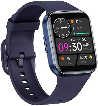 Montre Connectée Homme Femme 1.69" Smartwatch Sport Fitness Tracker d'Activité IP67 avec Fonction Fréquence Cardiaque/Sommeil/25 Modes Sportifs/Lecteur Musique, Montre Intelligente pour Android iOS Fiche Technique et Prix au Maroc