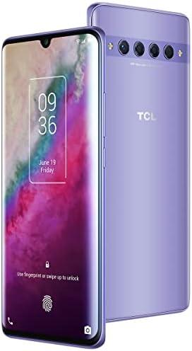 TCL 10 Plus Unlocked Smartphone, 6.47” Curved AMOLED FHD+ Display, Verizon Cellphone 6/64GB with 48MP Rear AI Quad-Camera, 4500mAh Fast Charging Battery, OTG Reverse Charging, Starlight Silver Fiche Technique et Prix au Maroc