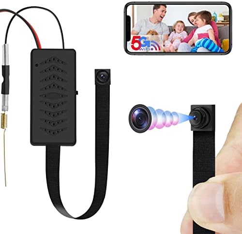 Caméra Espion WiFi 5G, Mini Camera Cachée sans Fil, Micro Camera Espion WiFi a Distance Discrete Enregistreur Detecteur Mouvement pour Surveillance Interieur Avis, Fiche Technique et Prix au Maroc