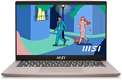MSI Modern 14 C12M-499FR : Intel Core i3 1215U - 8GB LPDDR4 - SSD 512GB - Intel UHD Graphic - 14' Full HD - Windows 11 Famille - Clavier Azerty retroeclairé - Beige Rose Fiche Technique et Prix au Maroc