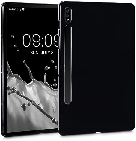 kwmobile Coque Compatible avec Samsung Galaxy Tab S8 - Coque Housse protectrice pour téléphone en Silicone Noir Mat Fiche Technique et Prix au Maroc
