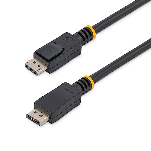 StarTech.com 2m Certified DisplayPort 1.2 Cable with Latches M/M - DisplayPort 4k with HBR2 Support - High Resolution DP to DP Cable (DISPL2M) Fiche Technique et Prix au Maroc