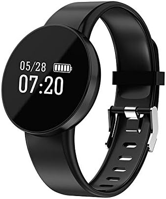 WangLx Watch Intelligente Connectée Homme Sport Smartwatch Sport Montre Connectée Bluetooth Écran Couleur Étanche Smartphone, la randonnée l'escalade, Horloge de Course Hommes, Black Fiche Technique et Prix au Maroc