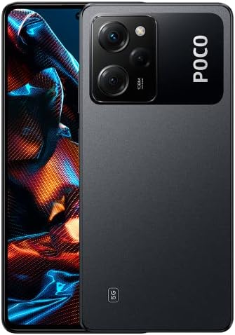 Xiaomi Poco X5 Pro 5G, Dual SIM, 128GB + 6GB, Factory Unlocked GSM, International Version - No Warranty - Black Fiche Technique et Prix au Maroc