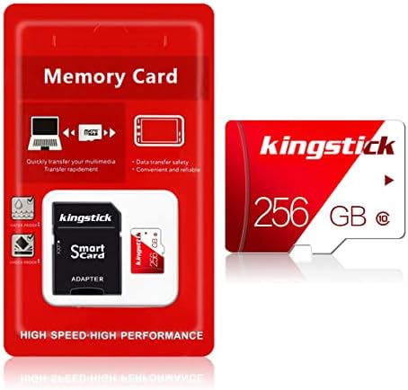 Carte Micro SD 256 Go, Carte mémoire avec Adaptateur de Carte SD, adaptée à la Navigation Automobile, caméra de Tableau de Bord, CaHZorder, Surveillance, caméra de Drone (10 Niveaux Haute Vitesse) Fiche Technique et Prix au Maroc