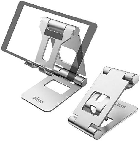 simr Grand Support de Téléphone Portable Réglable Support de Téléphone Pliable de Bureau pour iPhone 14 13 12 Pro 11 X XS, iPad Mini, 4-13" Tous les Téléphones Portables (Argent)
 Fiche Technique et Prix au Maroc