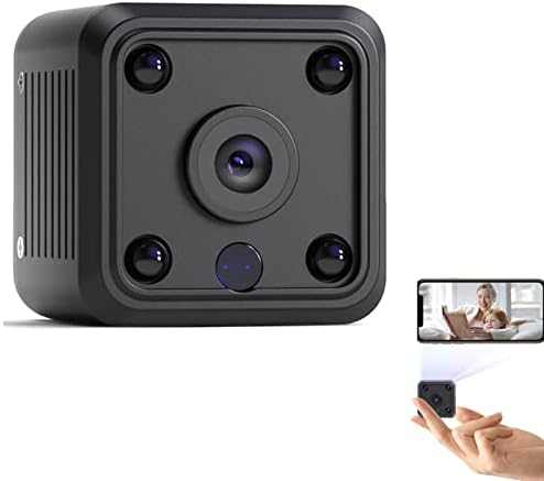 HAOTING FHD 1080P Mini Caméra WiFi Caméra avec Enregistrement Vidéo Caméra de Sécurité Intérieure à Domicile Nanny Caméra Baby Monitor Caméra Vision Nocturne Détection de Mouvement Fiche Technique et Prix au Maroc