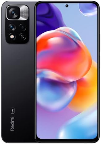 Xiaomi Redmi Note 11 Pro+ Plus 5G + 4G Global Version 256GB + 8GB Unlocked 6.67" 108MP Night Mode (Only Tmobile/Metro/Mint USA Market) + (w/Fast Car Charger 51w Bundle) (Graphite Gray) Fiche Technique et Prix au Maroc