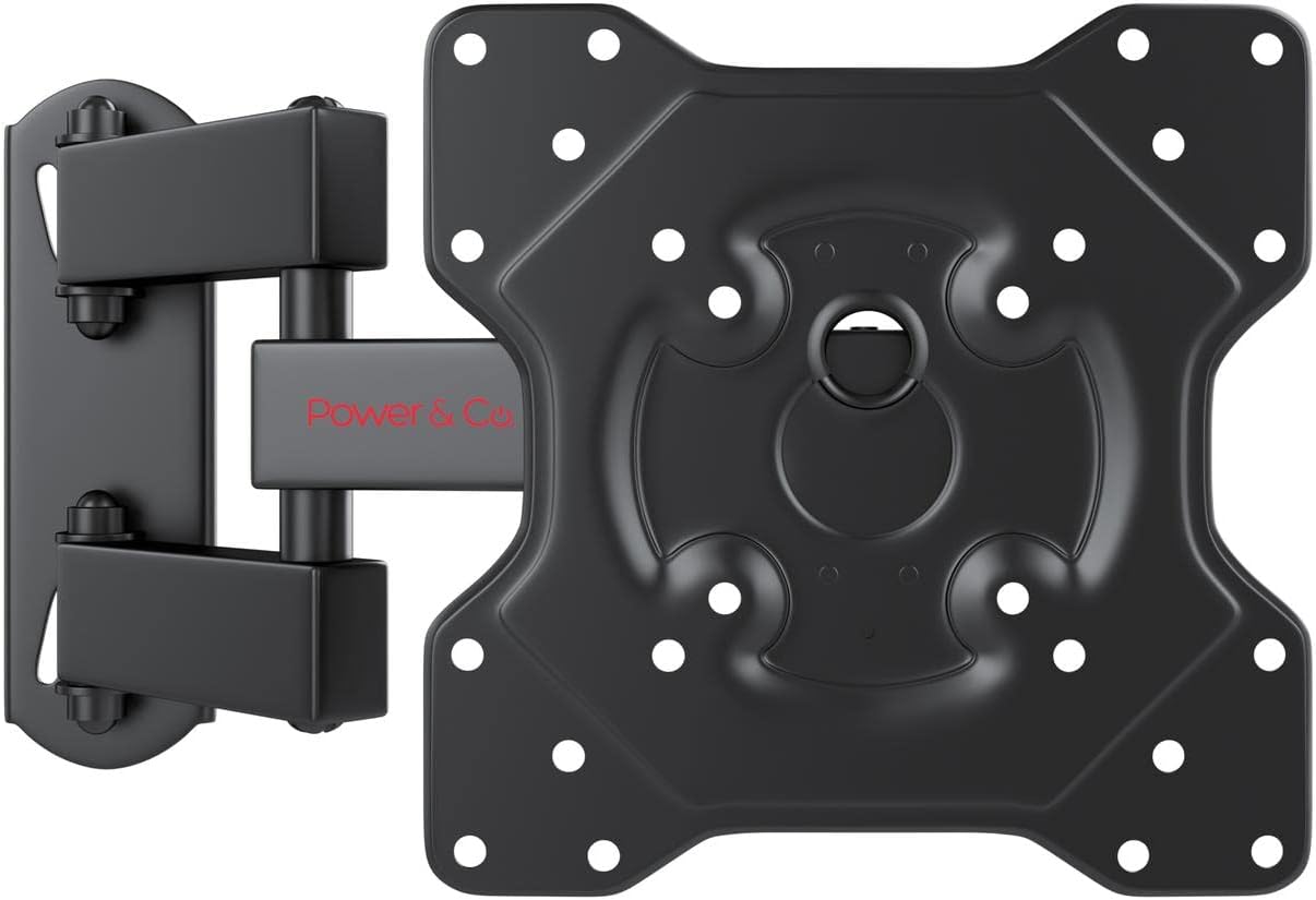 Meuble TV réglable Power & Co. - Conception à 3 bras à mouvement complet pour 10 personnes"-43" Téléviseurs LCD, LED, 4K - Technologie d'inclinaison antireflet - Supporte jusqu'à 55 lb - Acier renforcé durable - Compatibilité VESA universelle
Avis, Fiche Technique et Prix au Maroc