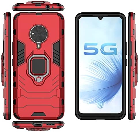 Case Tablet PC Compatible avec la Coque de téléphone Vivo S6, étui Fin avec Support for PC et Coque en TPU avec Support. Tablet Couverture arrière (Color : Rosso) Fiche Technique et Prix au Maroc