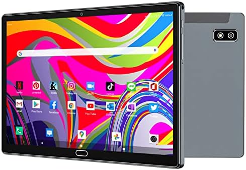 Tablette Android 11, tablette 10,1 pouces 64 Go de stockage 4 Go de RAM, dernière tablette 2023 avec puce Octa-Core, appareil photo 13 MP, batterie 6000 mAh, GPS, Bluetooth, WiFi, USB-C, tablette PC à écran tactile GMS HD (gris)
 Fiche Technique et Prix au Maroc