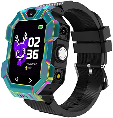 Montre intelligente enfant téléphone montre enfant podomètre 25 jeux caméra vidéo réveil musique lampe lampe de poche SOS montre enfant appels pour garçons filles, coloré Fiche Technique et Prix au Maroc