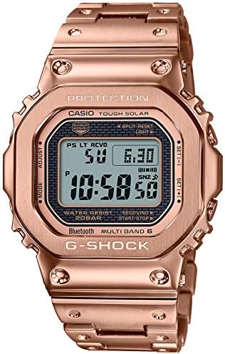 [Casio] G-Shock Montre Bluetooth avec radio solaire GMW-B5000GD-4JF pour homme Or rose, dor , Bracelet Fiche Technique et Prix au Maroc