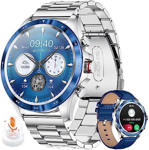 Montre Connectée Homme 2023 1.32'' Smartwatch avec Appel Bluetooth/Numérotation, Montre Intelligente Sports Etanche Fréquence Cardiaque, Sommeil, Podomètre Calorie, Montre de Fitness pour Android iOS Fiche Technique et Prix au Maroc