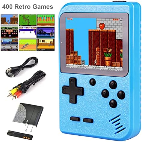Console de jeu vidéo portable avec 400 jeux rétro classique FC pour garçon et fille, 7,1 cm, batterie rechargeable, cadeau d'anniversaire pour enfants Fiche Technique et Prix au Maroc