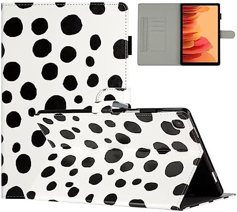 Coque iPad Mini 4 5 3 2 1 (7.9 inch) Case Housse en Cuir PU Flip Stand Portefeuille Tablet Etui Coque de Protection avec Fente Carte pour iPad Mini 4 5 3 2 1 (7.9 inch), Blanc - Noir Fiche Technique et Prix au Maroc