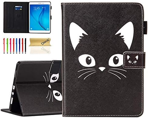 Dtech Étui universel pour la plupart des tablettes de 7,9 à 8,4" - Étui à rabat en cuir léger avec porte-cartes pour Samsung Galaxy Tab 8.0" 8.4"/ Lenovo Tab 8"/Onn 8"/Tablette Android 8" (Black Cat)
 Fiche Technique et Prix au Maroc