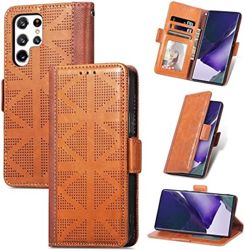 Etui Coque pour Honor 80 Pro, Housse Pochette en Cuir PU Étui Téléphone Honor 80 Pro [Carte Fentes] [Fonction Stand] [Fermeture Magnétique] pour Honor 80 Pro marron Fiche Technique et Prix au Maroc
