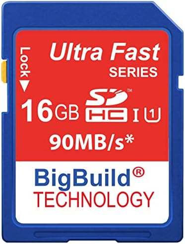 BigBuild Technology 16 Go Ultra Rapide SD SDHC Carte mémoire pour Panasonic Lumix DMC-FZ8 caméra Fiche Technique et Prix au Maroc