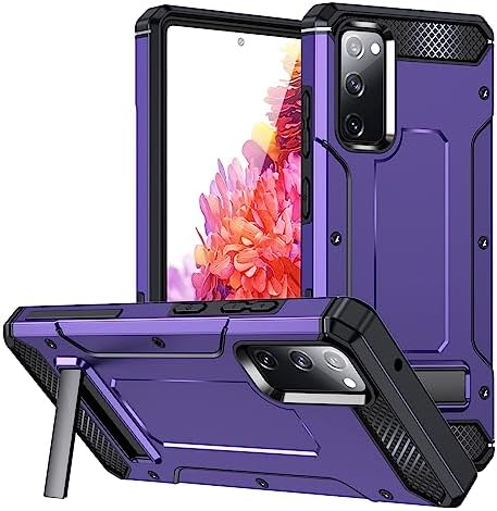Case Tablet PC Coque de protection double militaire compatible avec Samsung Galaxy S20 FE 5G avec béquille, coque de protection intégrale en TPU et coque de téléphone rigide en PC Tablet Couverture ar Fiche Technique et Prix au Maroc
