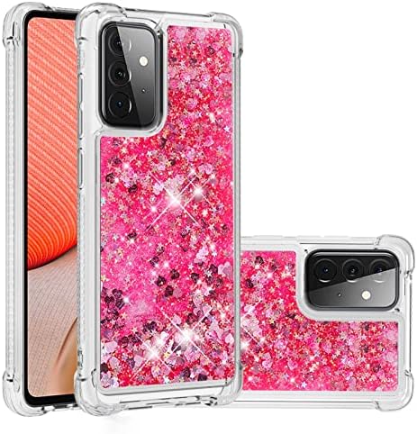 Case Tablet PC Étui de paillettes for Samsung Galaxy A72 5G Caisse for femmes filles girly scintille liquide luxe flottant rapide et transparent doux TPU Étui for téléphone Tablet Couverture arrière Fiche Technique et Prix au Maroc