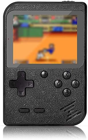 Flybiz Consoles De Jeux Portable, Console de Jeu Retro FC, Console de Jeu vidéo pour système de Divertissement, 3 Pouces 400 Classique Jeux, Chargement USB, Grand Cadeau pour Les Enfants (Noir) Fiche Technique et Prix au Maroc