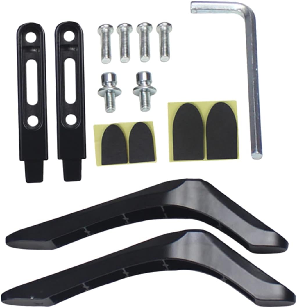 Parliky 1 jeu de pieds sans trou – Support plat pour écran LCD sans perforation pour la plupart des téléviseurs LED, hauteur des pieds supérieurs, base de réglage de remplacement pour table, support universel noir pour écran compatible avec les vis
Avis, Fiche Technique et Prix au Maroc