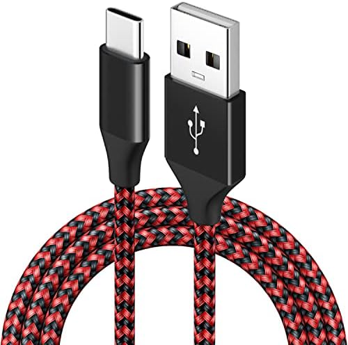 BIBTIM Câble chargeur USB C 1M, USB 2.0 Type C charge rapide 3A tressé USB A vers USB C 480Mbps transfert de données, compatible avec Samsung Galaxy S22 S21 S20 Sony Xperia Huawei Pixel HTC Xiaomi Fiche Technique et Prix au Maroc