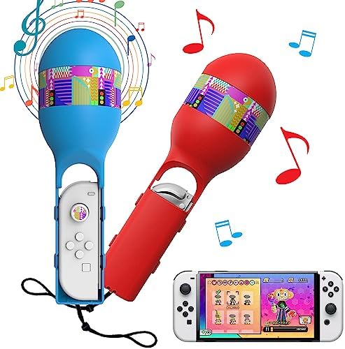 Lot de 2 poignées de marteau de sable pour interrupteur/interrupteur OLED, interrupteur gauche et droite avec poignée de marteau de sable avec interrupteur de dragonne OLED Accessoires de jeu de sport (bleu-rouge)
Avis, Fiche Technique et Prix au Maroc