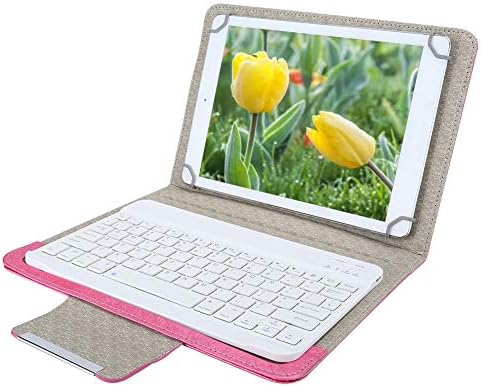 Dilwe1 Clavier sans Fil Universel 2-en-1, Kit Clavier de Bluetooth avec Étui et Support, Mini Clavier BT3.0 pour Windows/Android/iOS Fiche Technique et Prix au Maroc