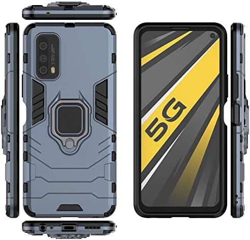 Case Tablet PC Compatible avec la Coque de téléphone Vivo IQOO Z1x, étui Fin avec béquille PC et Coque en TPU avec Support. Tablet Couverture arrière (Color : Blu) Fiche Technique et Prix au Maroc