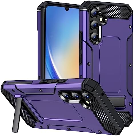 Case Tablet PC Coque de protection double militaire compatible avec la coque Samsung Galaxy A34 avec béquille, coque de protection intégrale en TPU et coque de téléphone rigide en PC. Tablet Couvertur Fiche Technique et Prix au Maroc