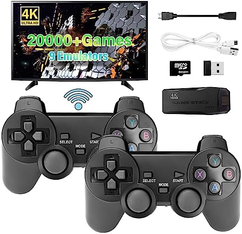 Jouet Garcon 6 7 8 9 10 Ans, Cadeau Garcon Fille 5-12 Ans Jeux pour Enfants Console Retrogaming Game Stick pour 8-10-12 Ans Anniversaire Cadeau Console de Jeux Portable Manette 9 10 11 Ans Jouet Fille Fiche Technique et Prix au Maroc