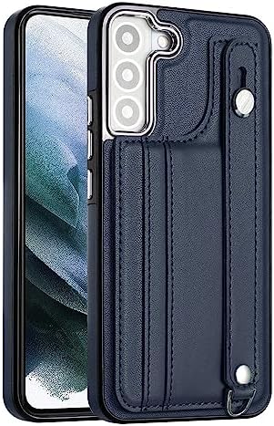 Case Tablet PC Étui portefeuille for Samsung Galaxy S23 Plus, dos en cuir PU souple + doublure en microfibre douce anti-rayures avec bracelet réglable, béquille, housse de protection antichoc résistan Fiche Technique et Prix au Maroc