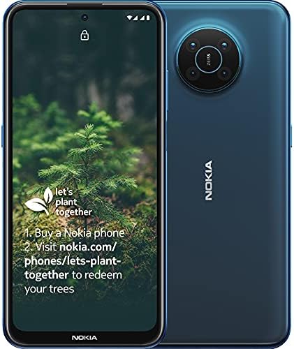 Nokia X20 - Smartphone 128GB, 6GB RAM, Dual Sim, Nordic Blue Fiche Technique et Prix au Maroc