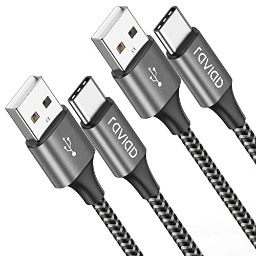 RAVIAD Câble USB C [3M, Lot de 2], Câble USB C Charge Rapide Nylon Tressé Câble Type C 3A Chargeur pour Samsung Galaxy S21 S20 S10 S9 S8 A12 A21 A51, Huawei P40 P30 P20, Redmi Note 10 9 Fiche Technique et Prix au Maroc