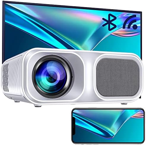 Projecteur 4K, Full HD 9800 lumens Native 1080P 5G WiFi Bluetooth vidéoprojecteur Support vidéo LED Home cinéma vidéo projecteur 350'' Compatible avec Fire Stick, Smartphone, projecteur PS5 Fiche Technique et Prix au Maroc